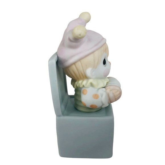 1991 Precious Moment Figurine Jest To Let You Know You're Tops Charter Member - Picture 3 of 9